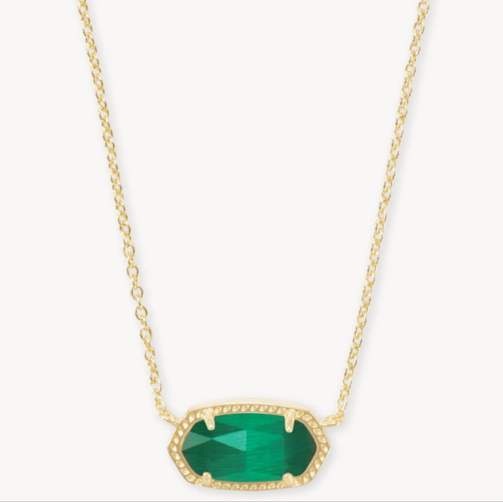 Kendra Scott emerald necklace